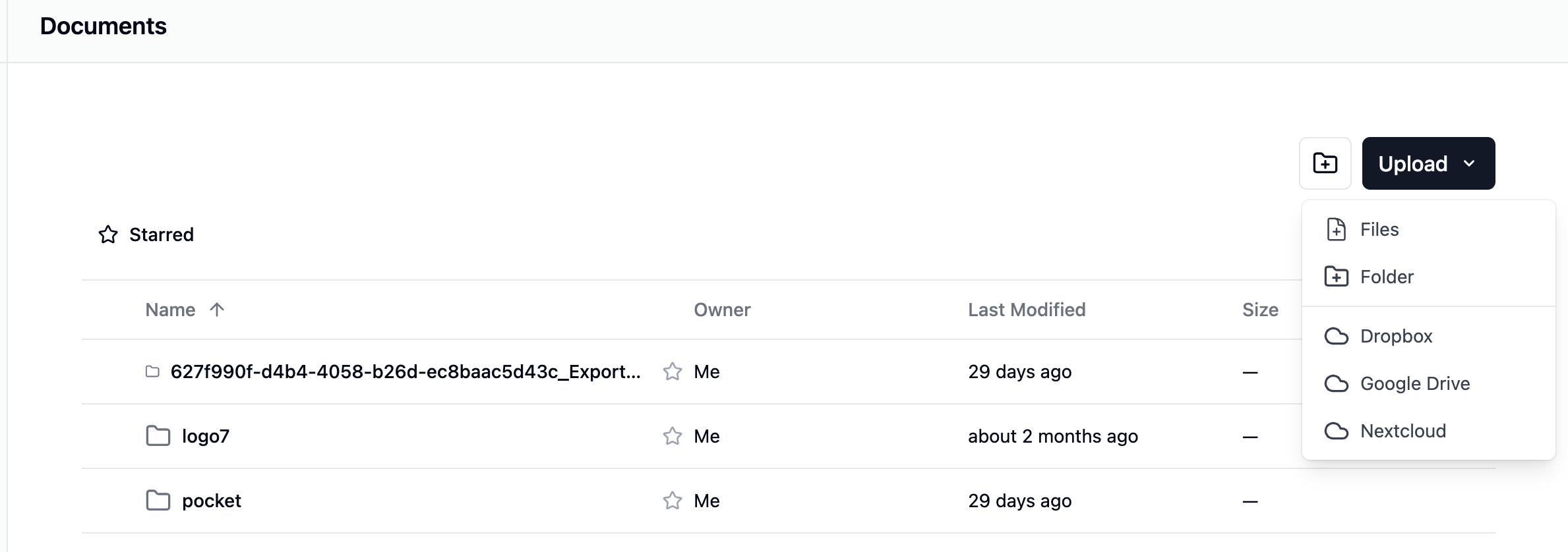 Screenshot of connecting cloud